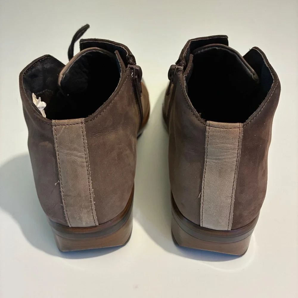 Naot leather nubuck